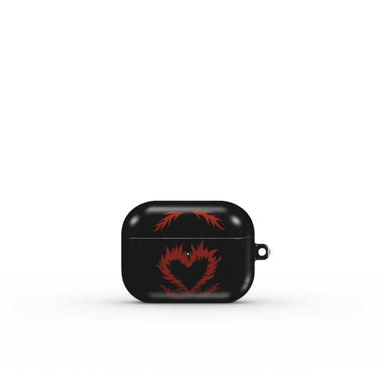 MORE - Apple AirPods Tough Case black & red