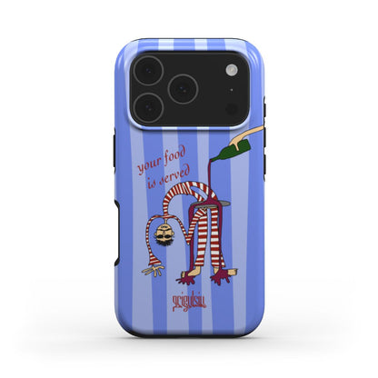 YOUR FOOD IS SERVED - Tough Phone Case