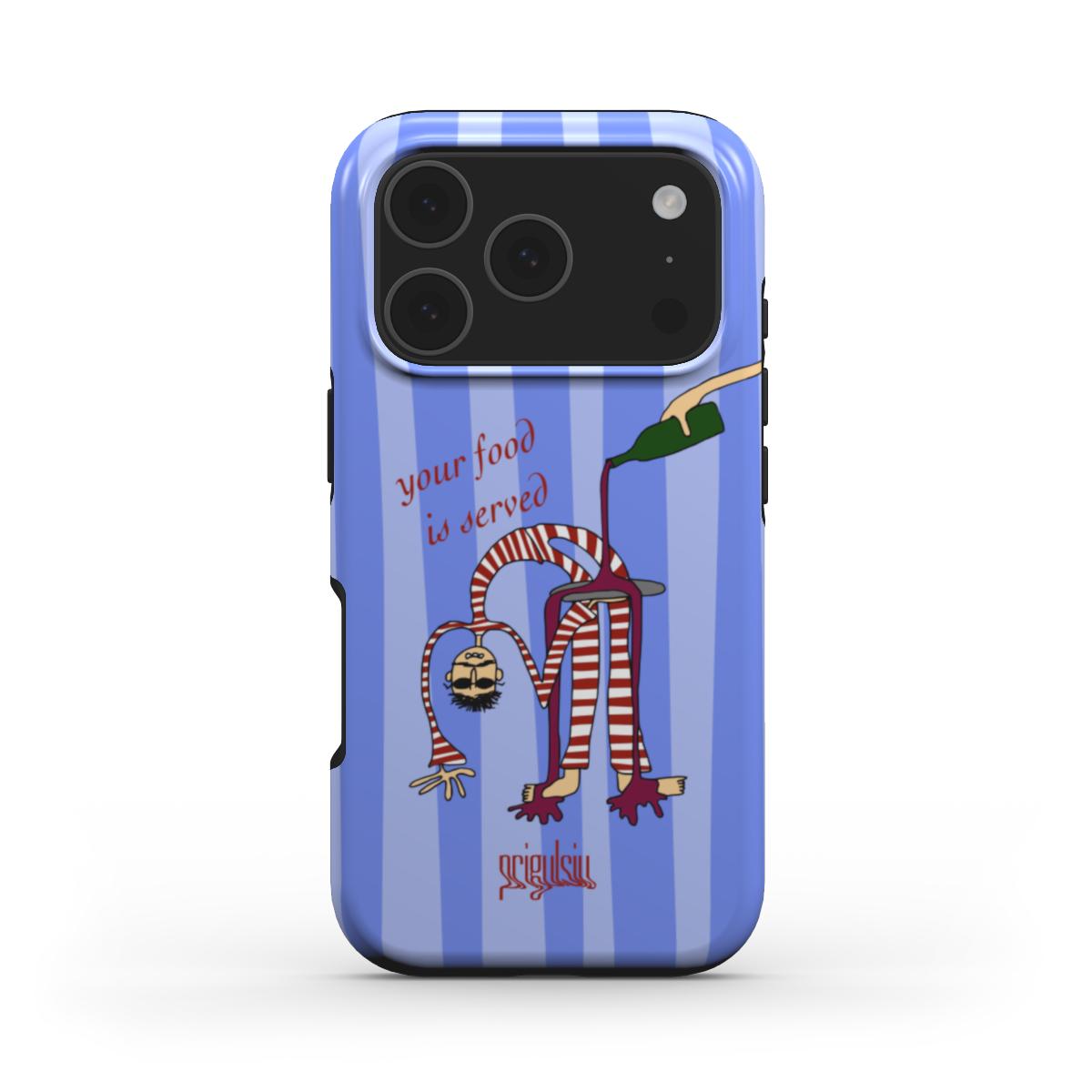 YOUR FOOD IS SERVED - MagSafe Tough Phone Case