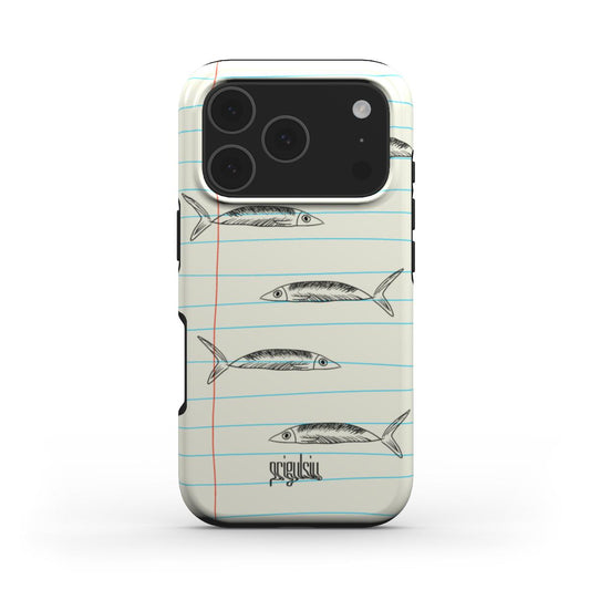 TAKE NOTES, SARDINE - MagSafe Tough Phone Case