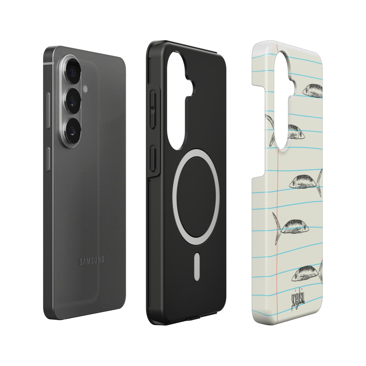 TAKE NOTES, SARDINE - Magnetic Tough Phone Case