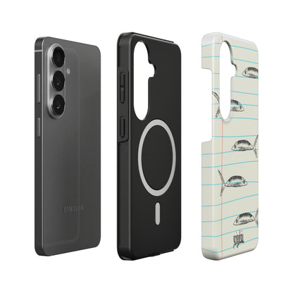 TAKE NOTES, SARDINE - Magnetic Tough Phone Case