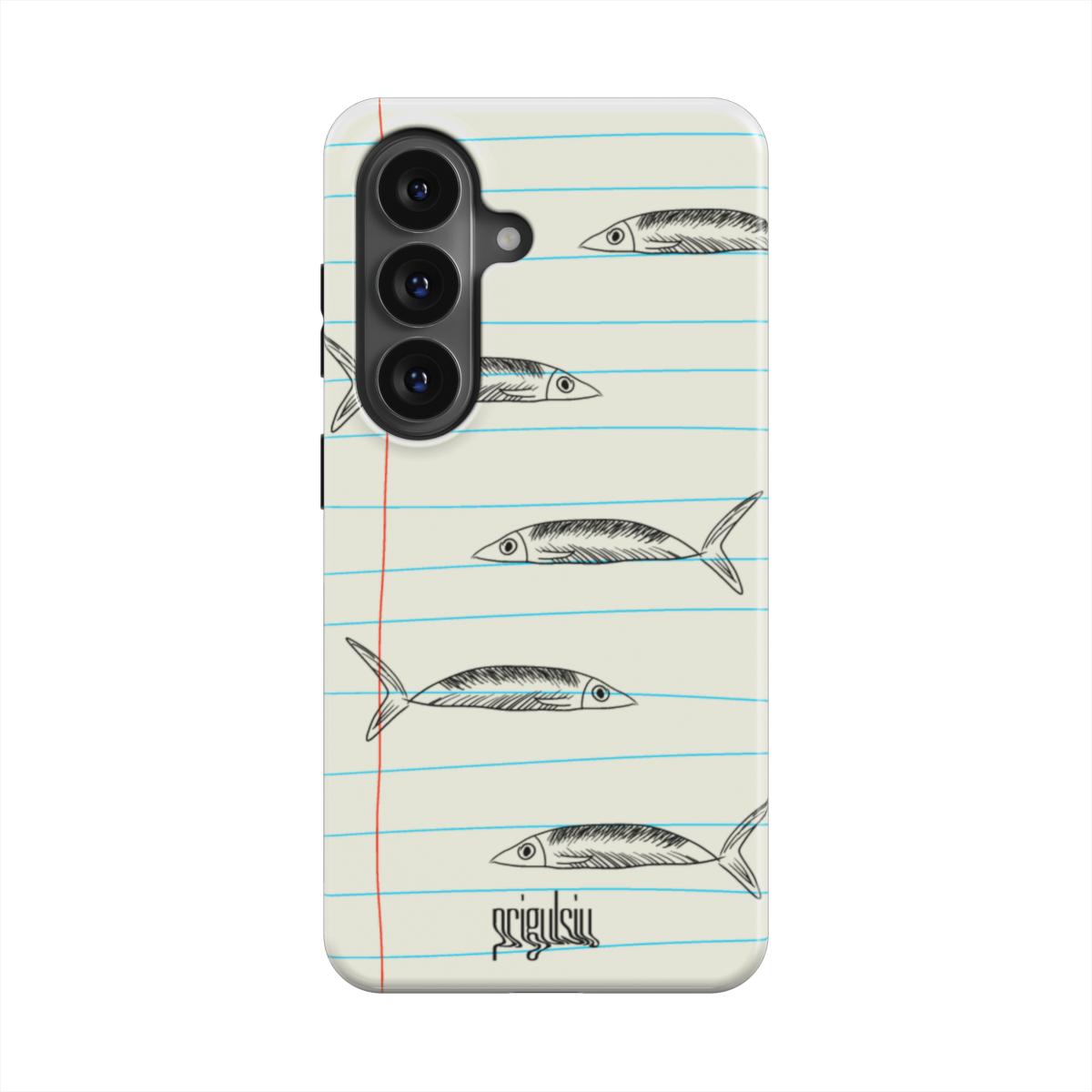 TAKE NOTES, SARDINE - Magnetic Tough Phone Case