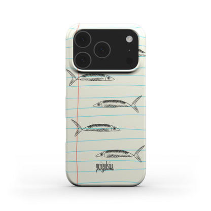 TAKE NOTES, SARDINE - Snap Phone Case