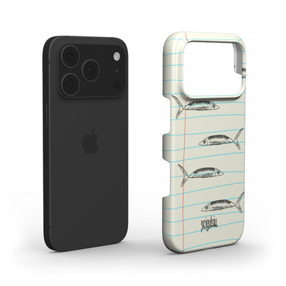 TAKE NOTES, SARDINE - Snap Phone Case