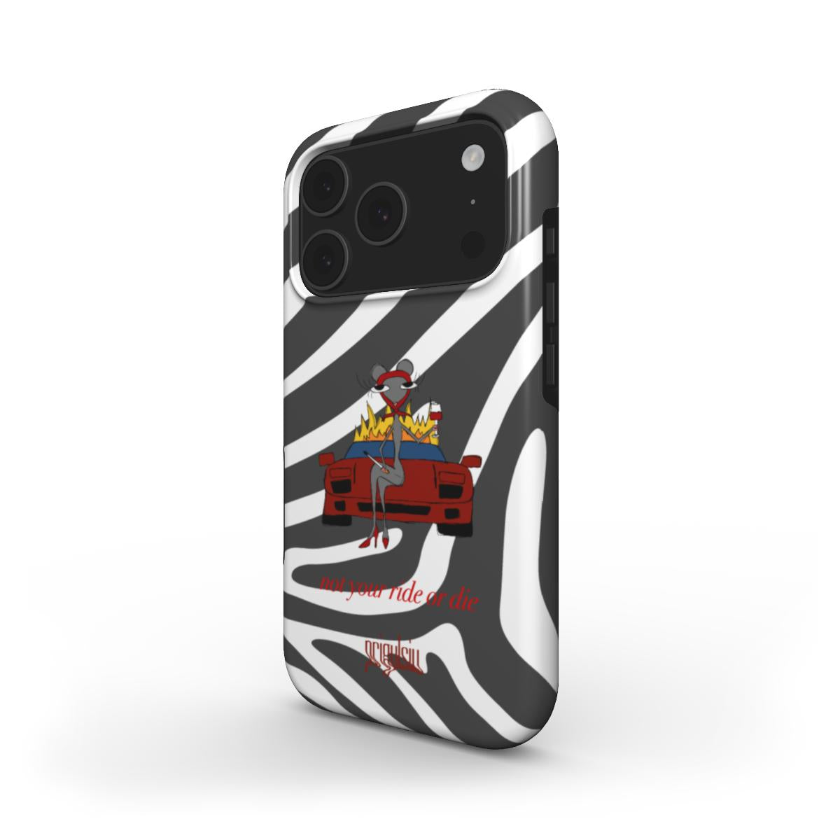 NOT YOUR RIDE OR DIE - MagSafe Tough Phone Case