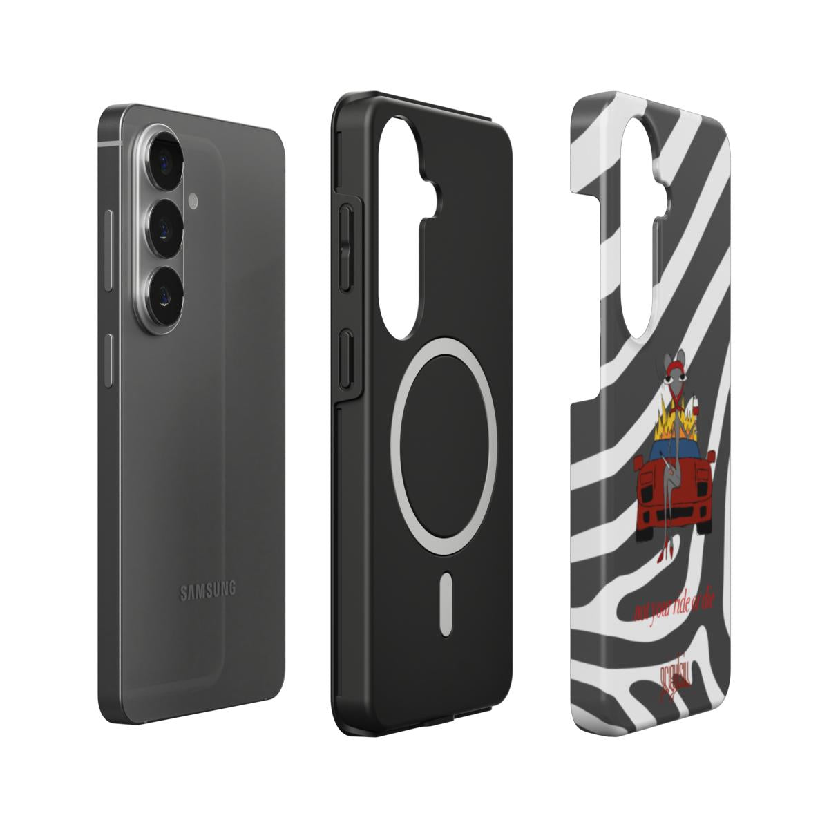 NOT YOUR RIDE OR DIE - Magnetic Tough Phone Case