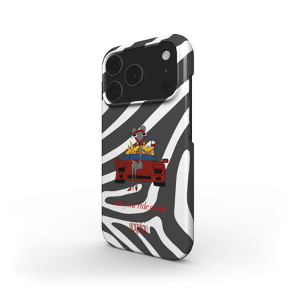NOT YOUR RIDE OR DIE - Snap Phone Case
