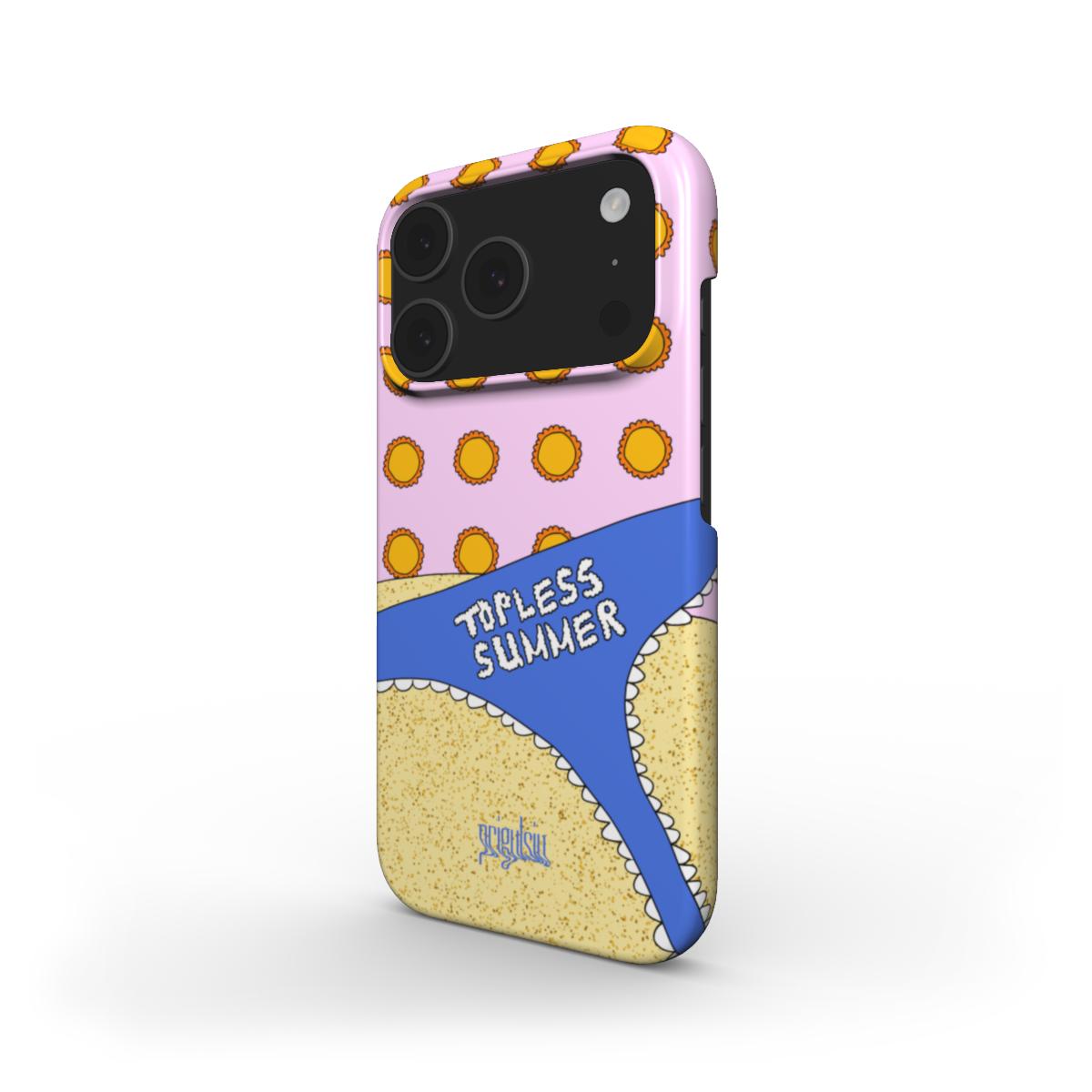 TOPLESS SUMMER - Snap Phone Case