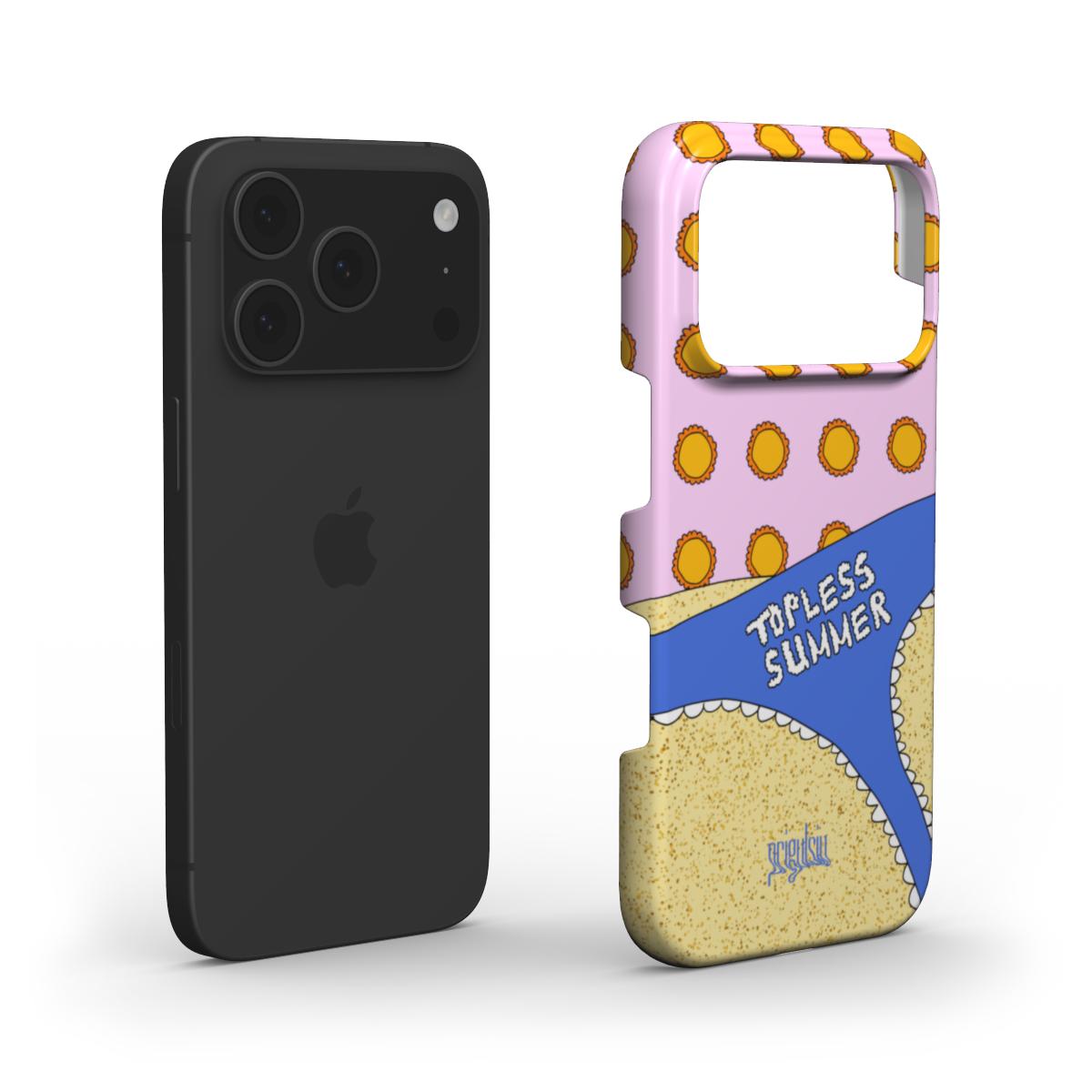 TOPLESS SUMMER - Snap Phone Case