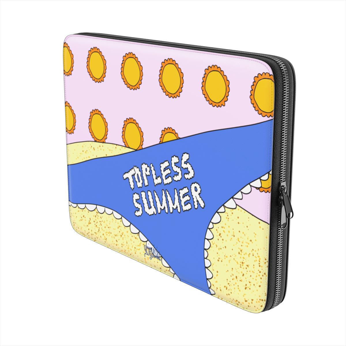 TOPLESS SUMMER - Premium Laptop Sleeve