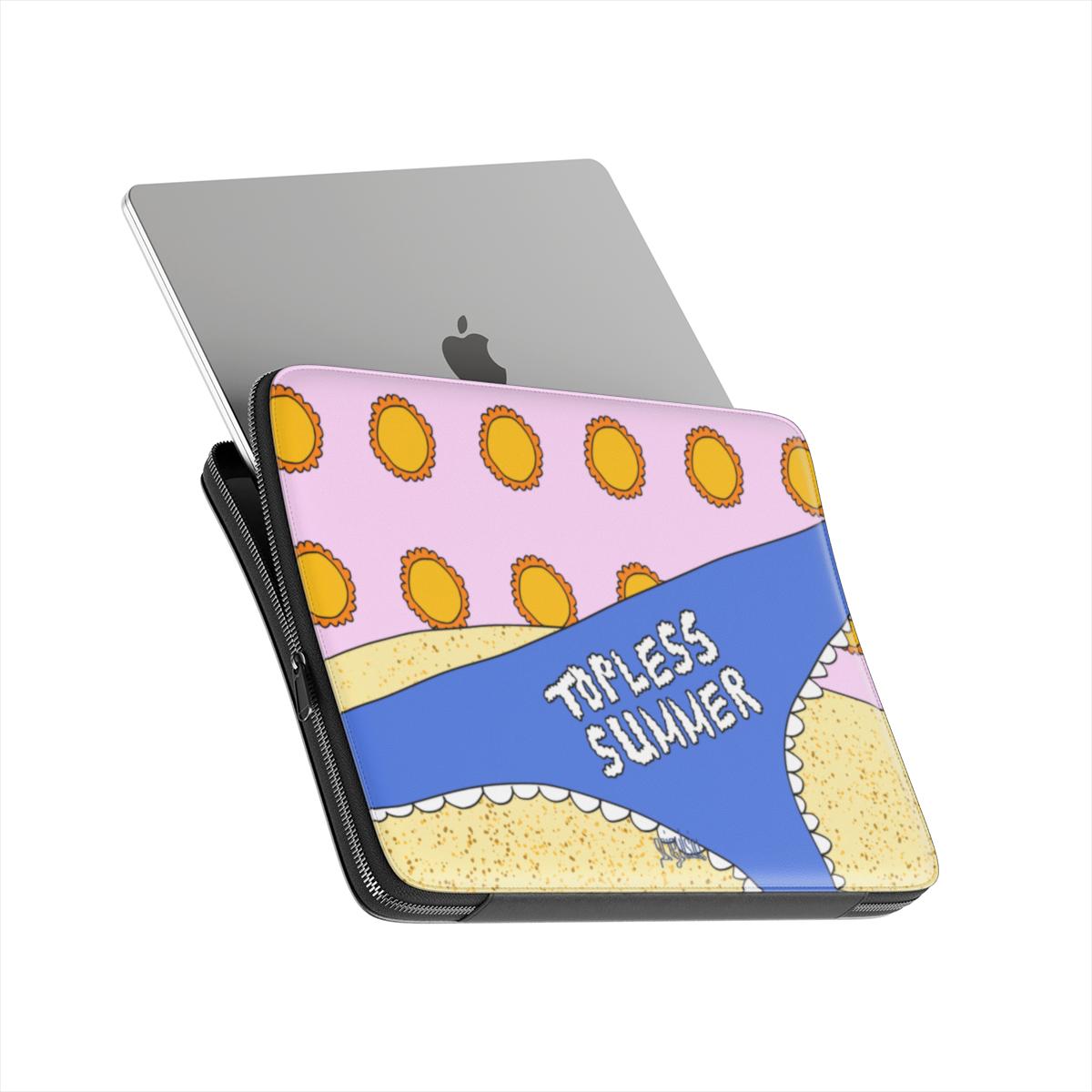TOPLESS SUMMER - Premium Laptop Sleeve