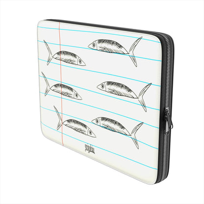 TAKE NOTES, SARDINE - Premium Laptop Sleeve