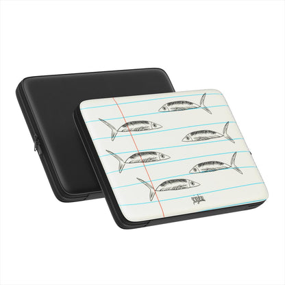 TAKE NOTES, SARDINE - Premium Laptop Sleeve
