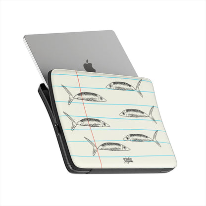 TAKE NOTES, SARDINE - Premium Laptop Sleeve