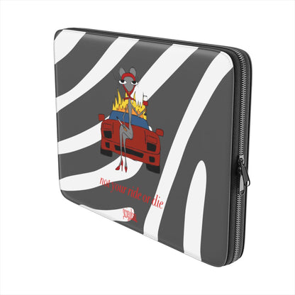 NOT YOUR RIDE OR DIE - Premium Laptop Sleeve