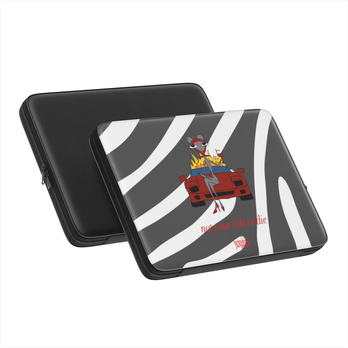 NOT YOUR RIDE OR DIE - Premium Laptop Sleeve