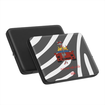 NOT YOUR RIDE OR DIE - Premium Laptop Sleeve