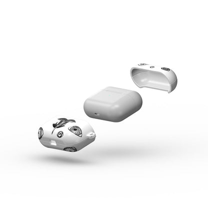 LOST HEADS - Apple AirPods Tough Case black & white