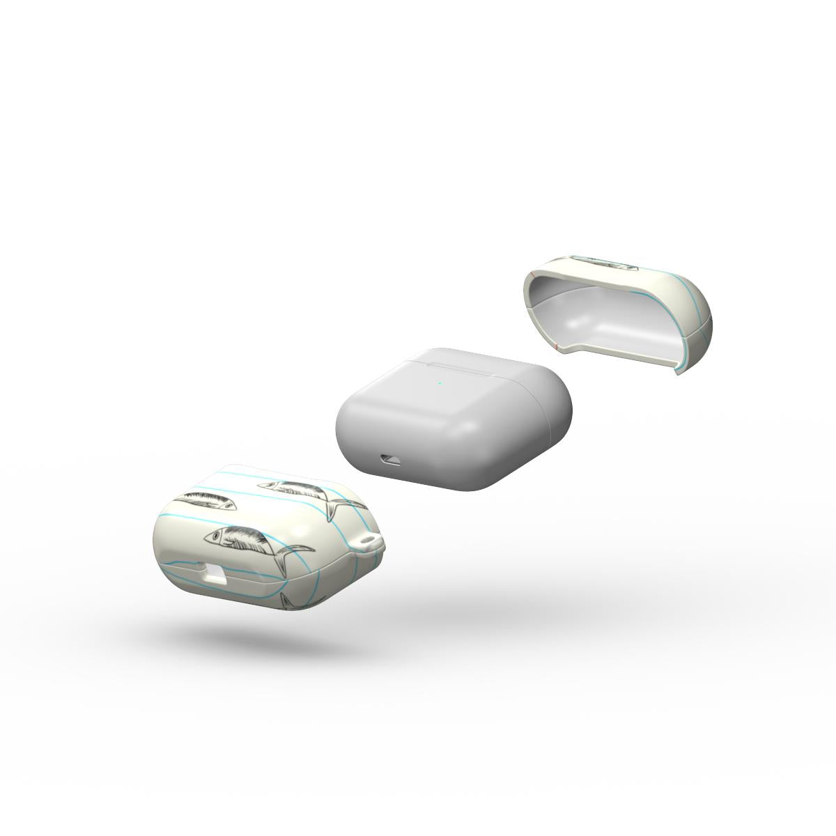 TAKE NOTES, SARDINE - Apple AirPods Tough Case