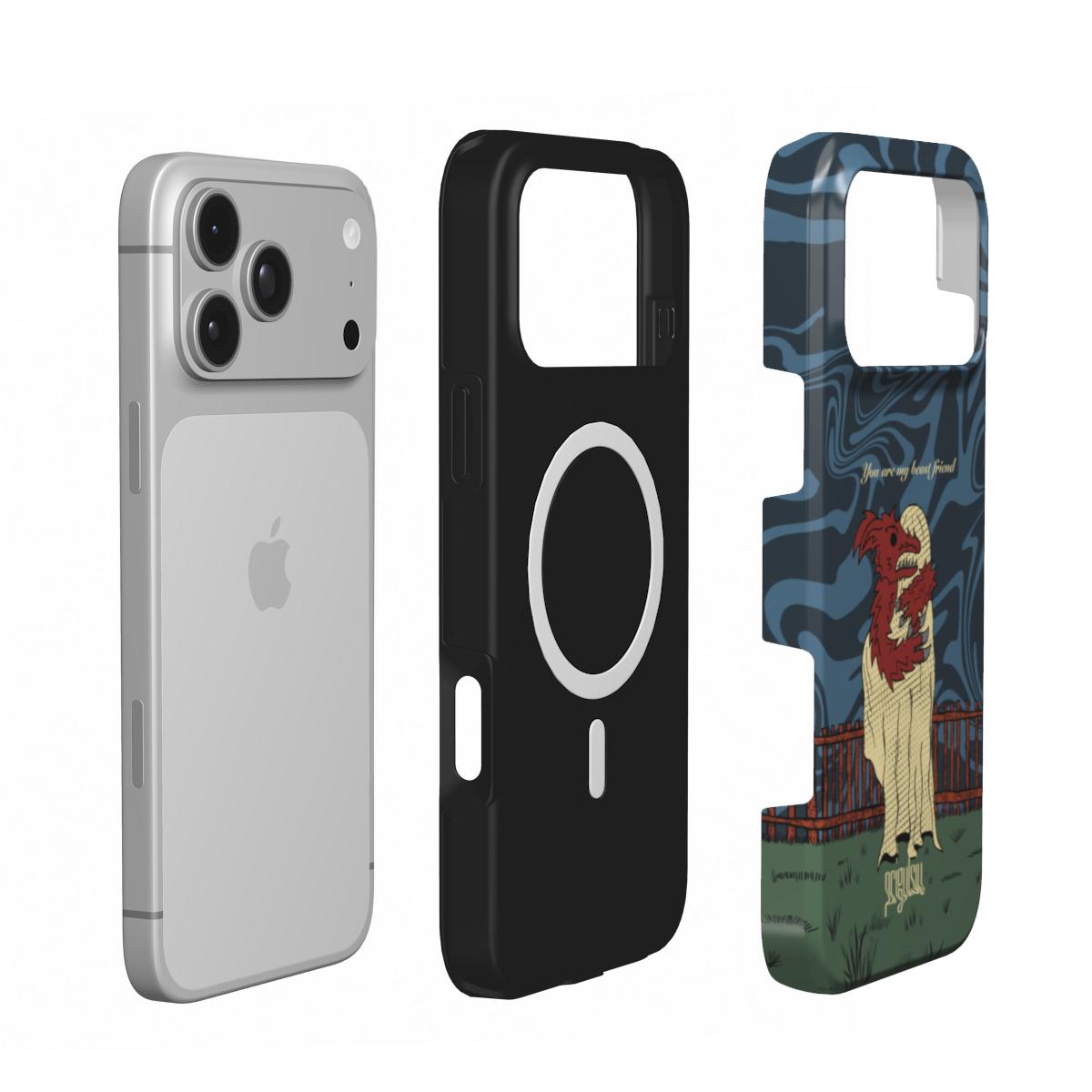 YOU ARE MY BEAST FRIEND - MagSafe Tough Phone Case