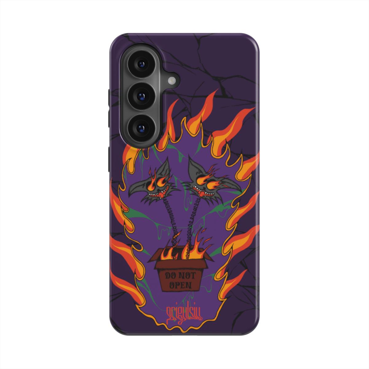 DO NOT OPEN - Magnetic Tough Phone Case