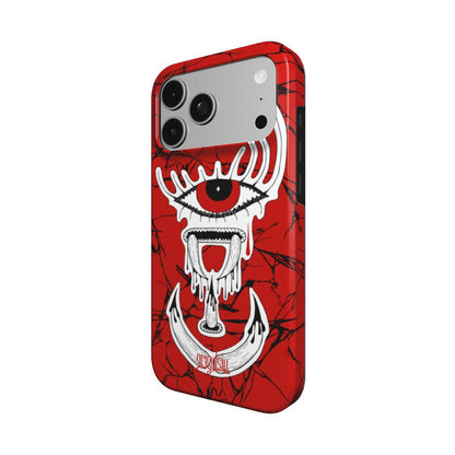 CRYING IN RED - Tough Phone Case