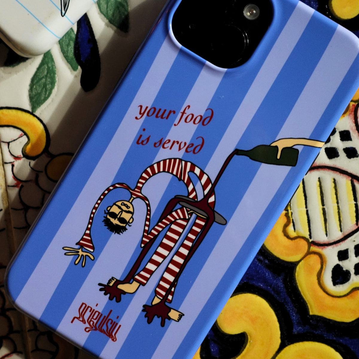 YOUR FOOD IS SERVED - Tough Phone Case