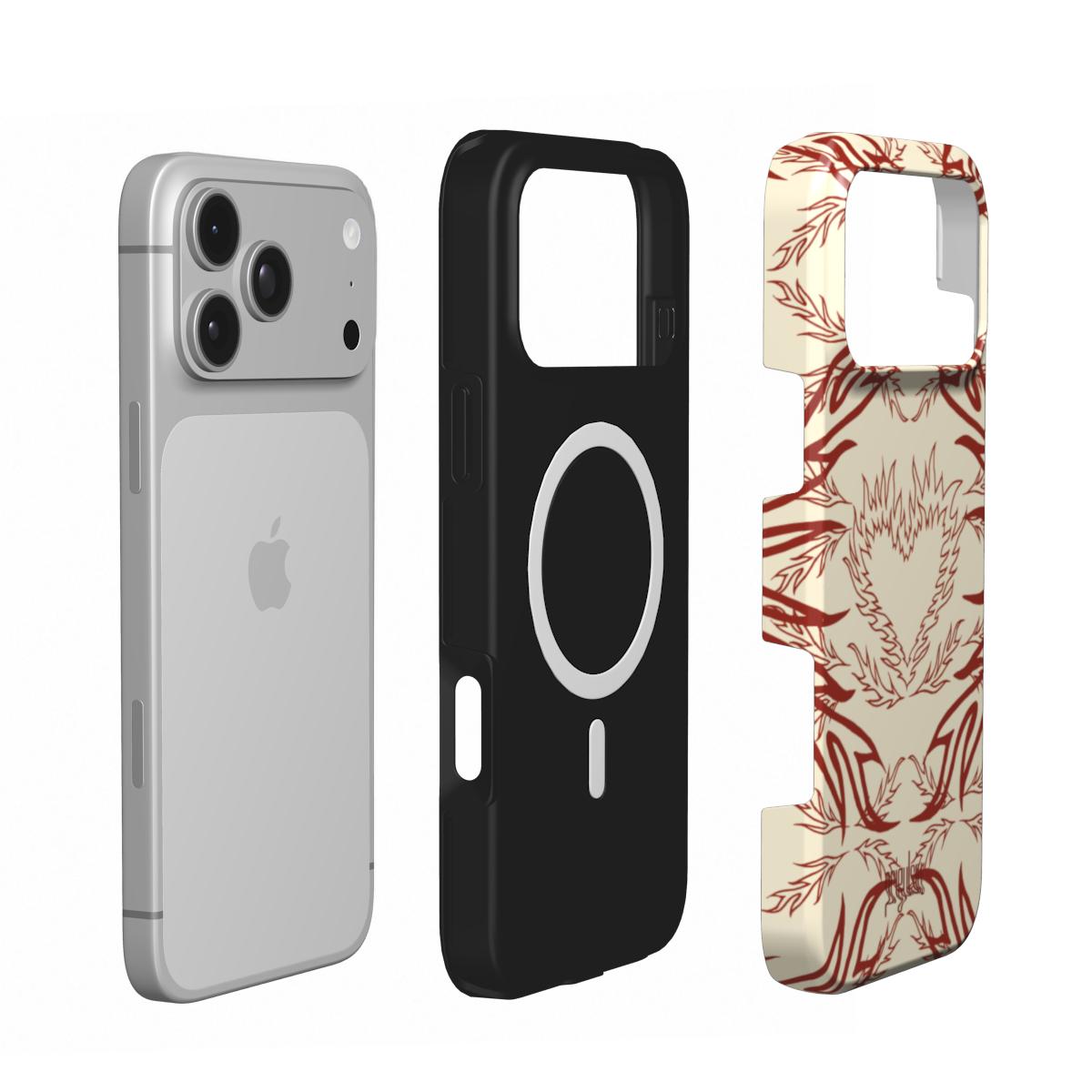MORE - MagSafe Tough Phone Case beige