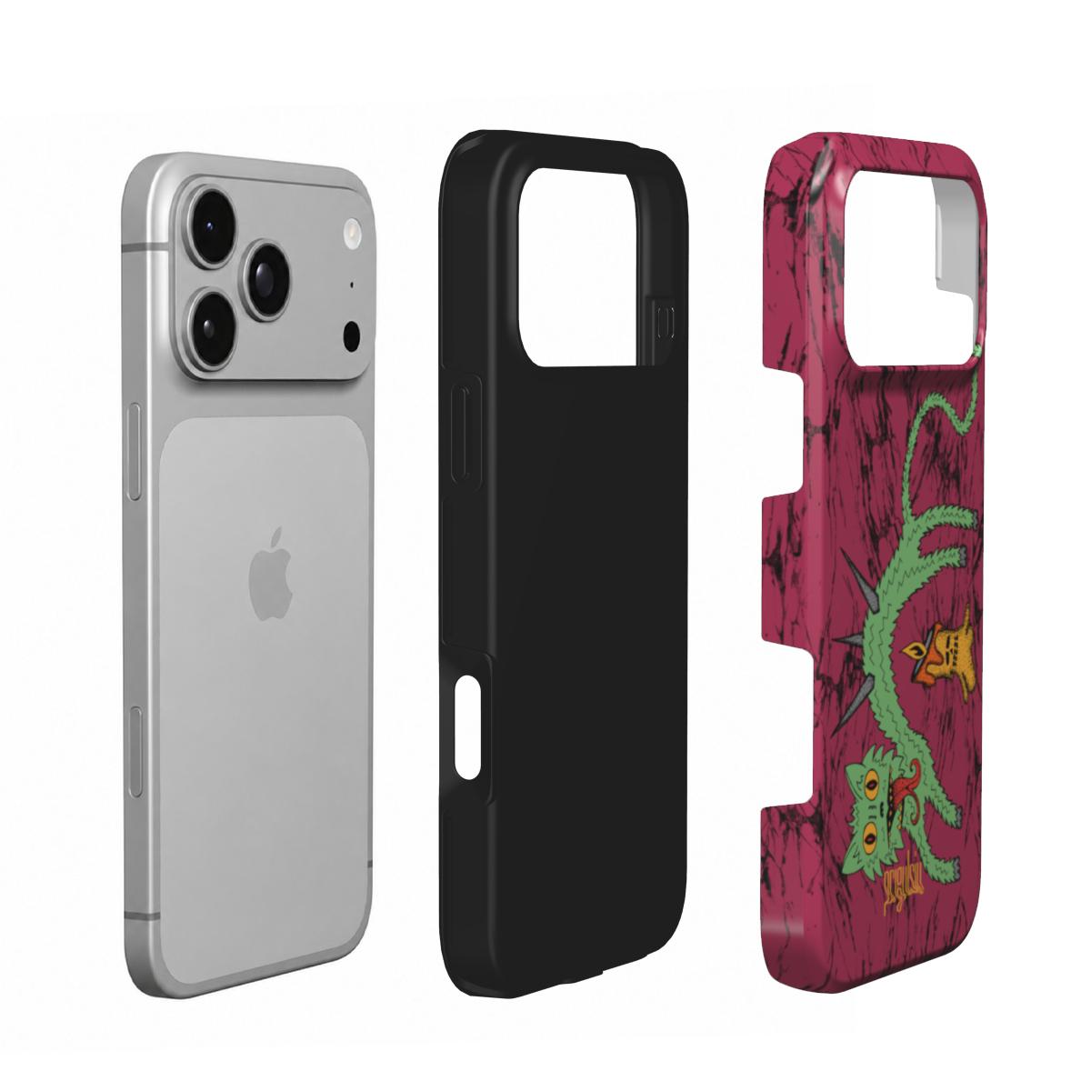 PURR-ANOID - Tough Phone Case