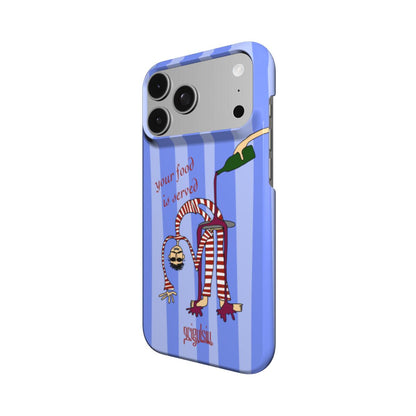 YOUR FOOD IS SERVED - Snap Phone Case
