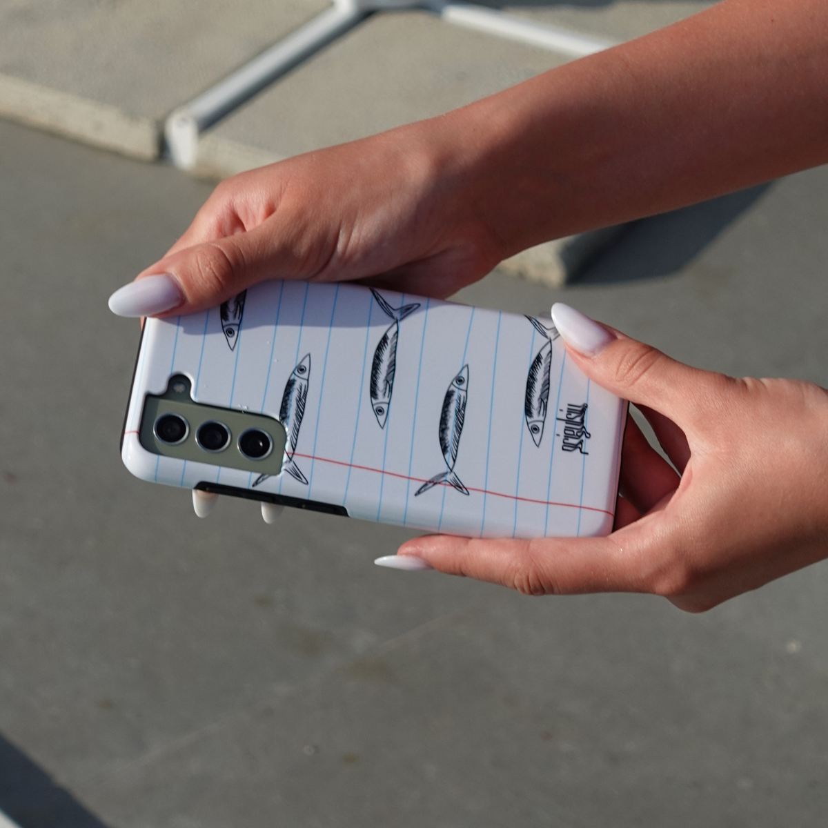 TAKE NOTES, SARDINE - Tough Phone Case