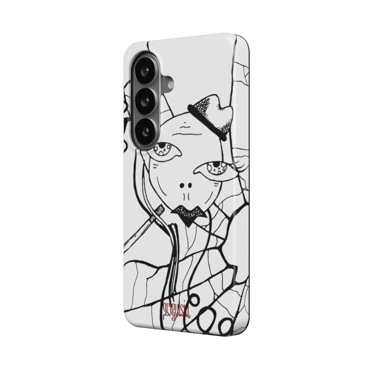 CIGS & CHICKS - Magnetic Tough Phone Case black & white
