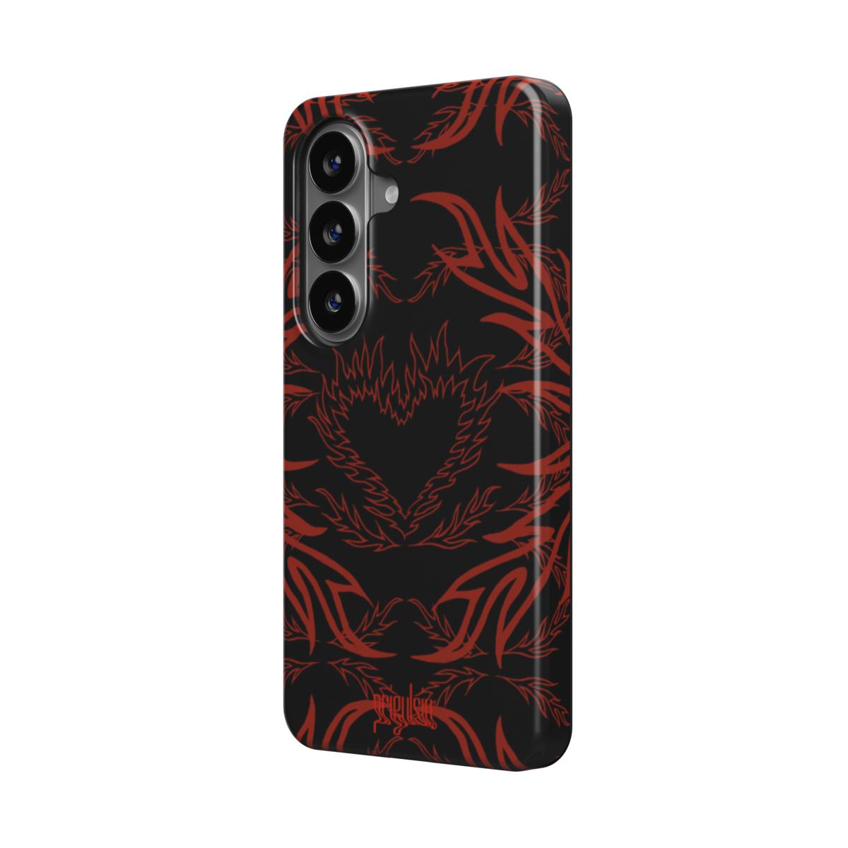 MORE - Magnetic Tough Phone Case black & red