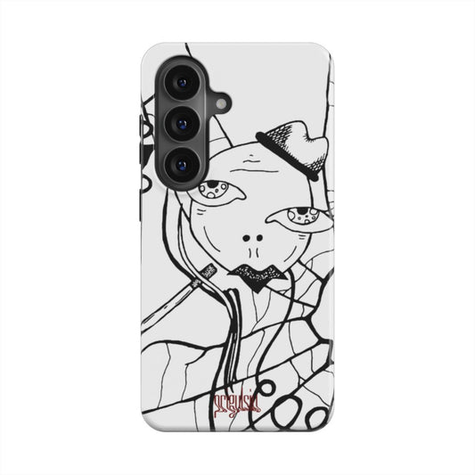 CIGS & CHICKS - Magnetic Tough Phone Case black & white