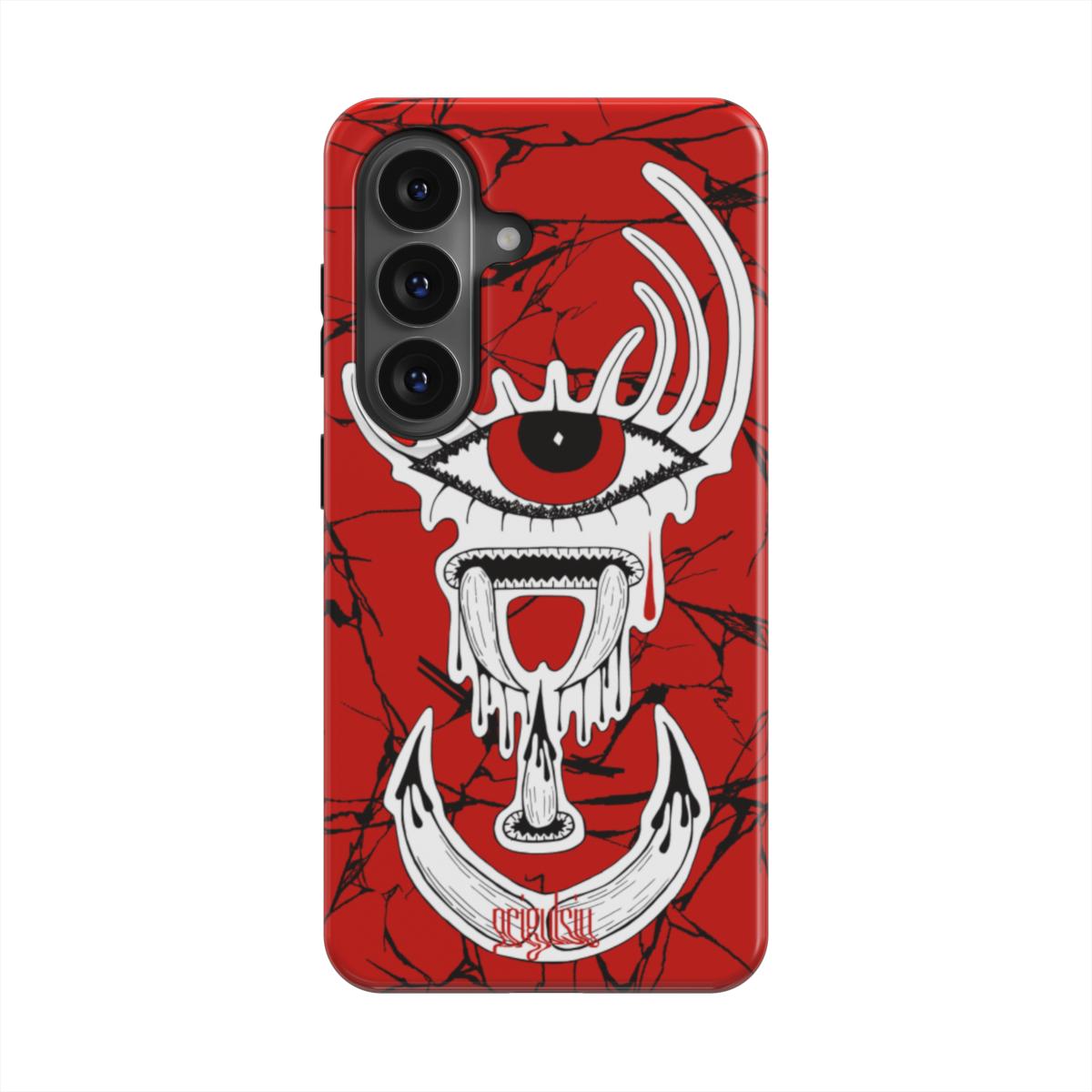 CRYING IN RED - Magnetic Tough Phone Case