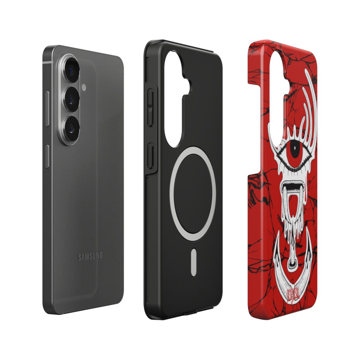 CRYING IN RED - Magnetic Tough Phone Case