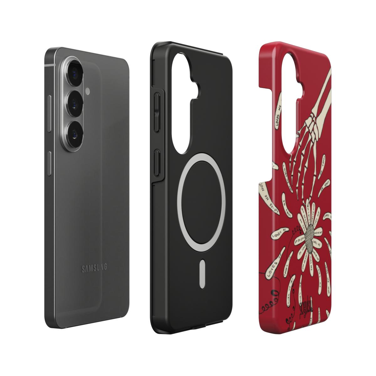 LOVES ME LOVES ME NOT - Magnetic Tough Phone Case