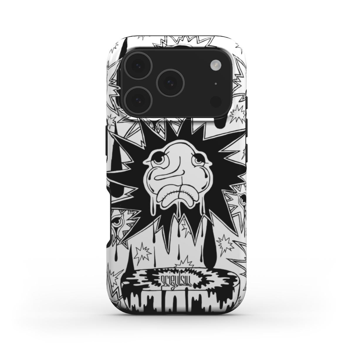 CROCODILE TEARS - MagSafe Tough Phone Case black & white