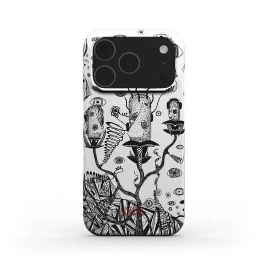 LOST HEADS - Snap Phone Case black & white