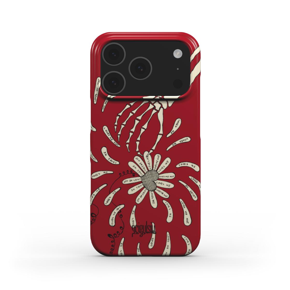 LOVES ME LOVES ME NOT - Snap Phone Case