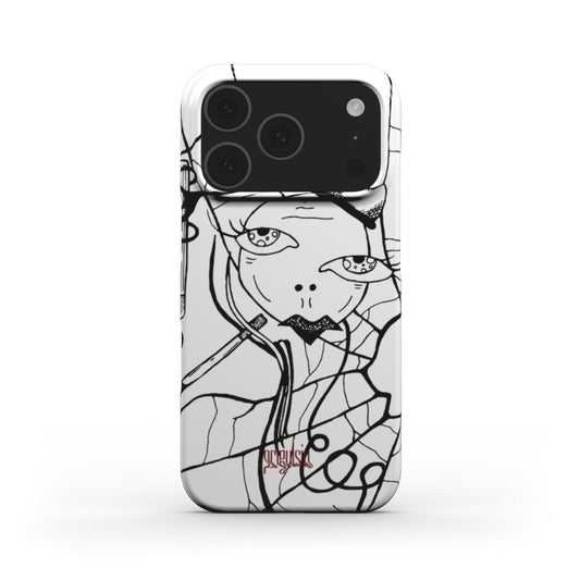 CIGS & CHICKS - Snap Phone Case black & white