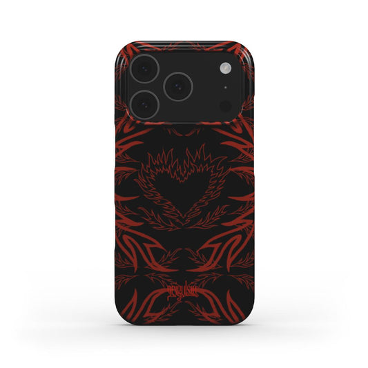 MORE - Snap Phone Case black & red