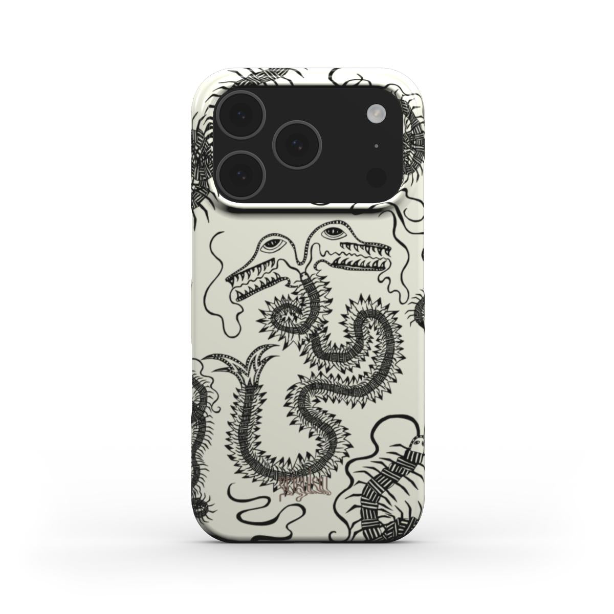 BUG FISH - Snap Phone Case black & white