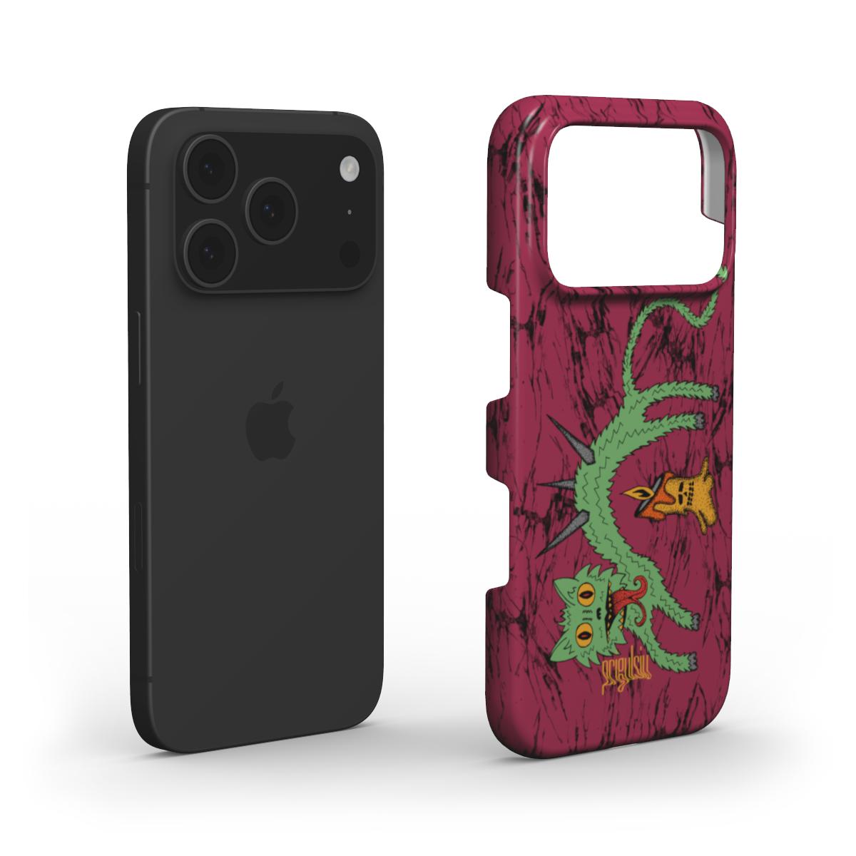PURR-ANOID - Snap Phone Case