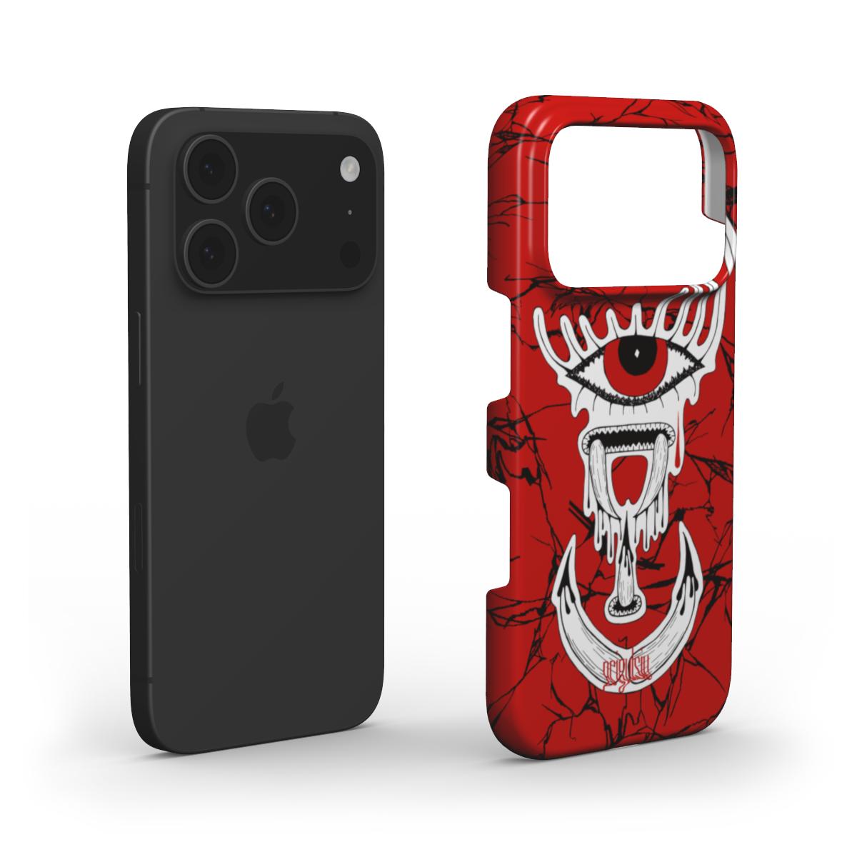 CRYING IN RED - Snap Phone Case