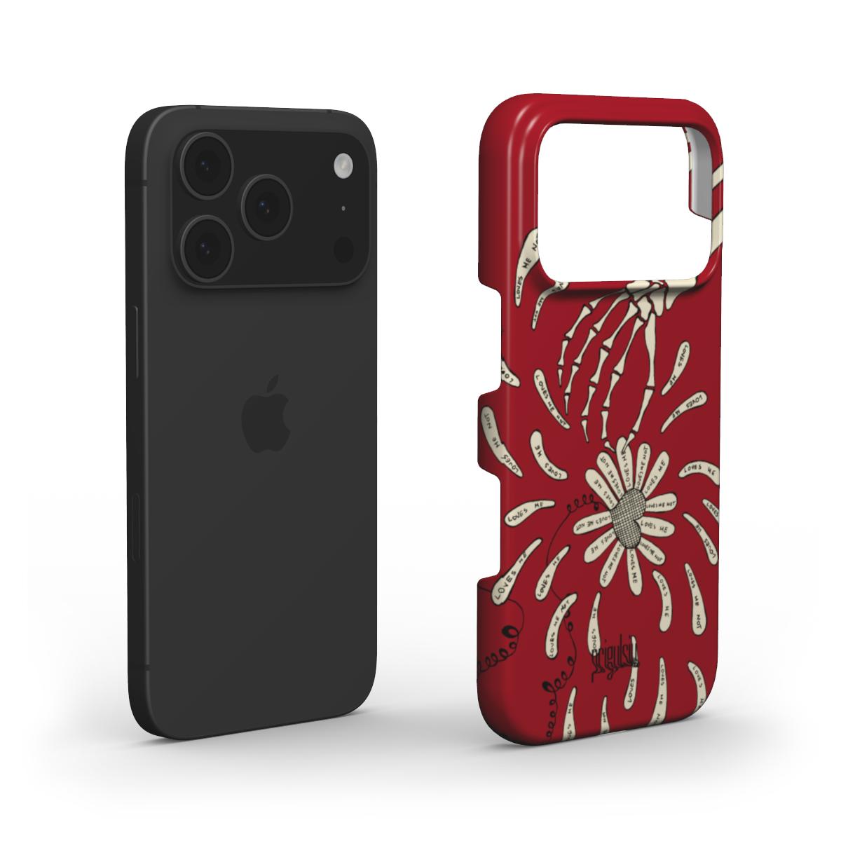 LOVES ME LOVES ME NOT - Snap Phone Case