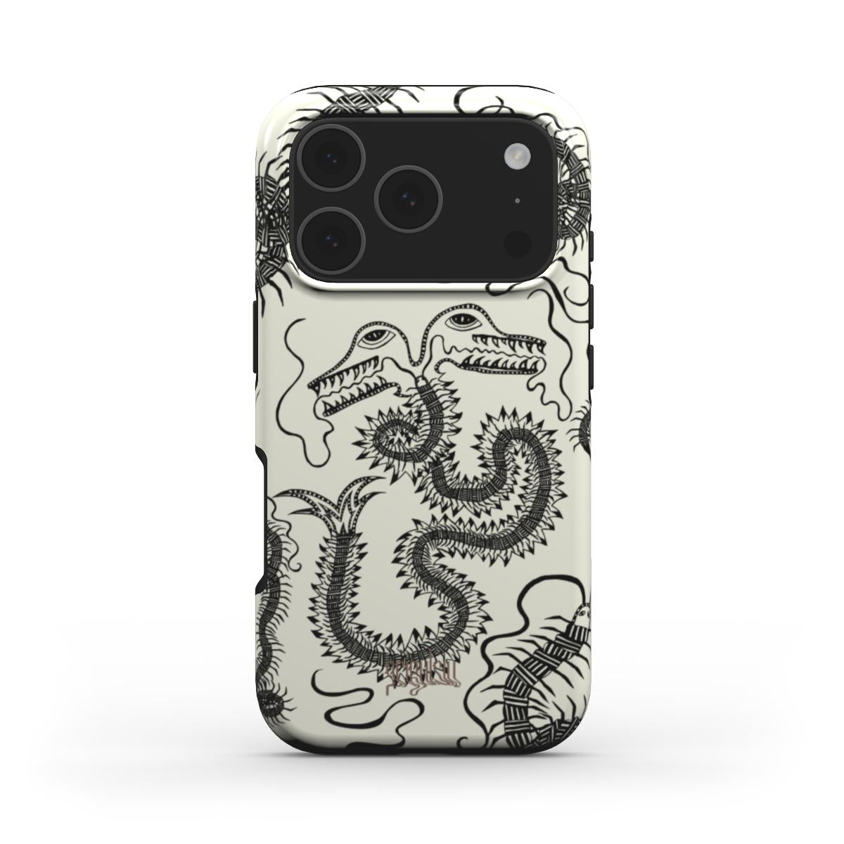 BUG FISH - Tough Phone Case black & white