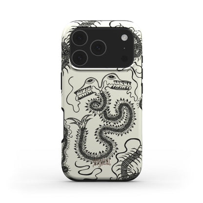 BUG FISH - Tough Phone Case black & white