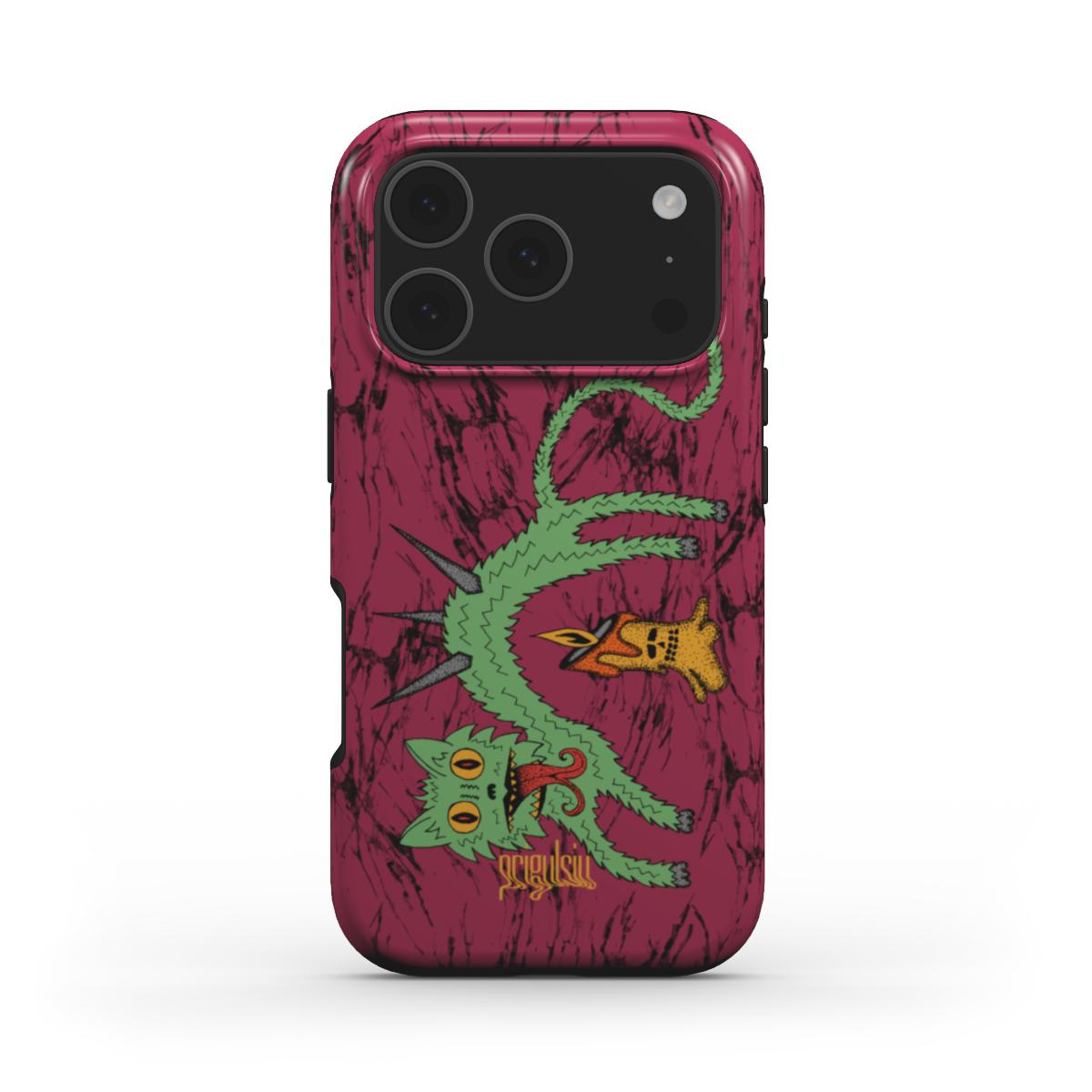 PURR-ANOID - Tough Phone Case